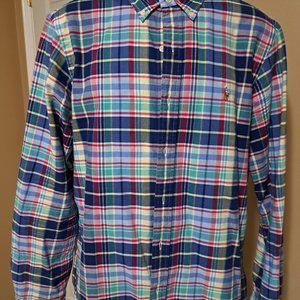 Men Medium Ralph Lauren Long Sleeve Shirt